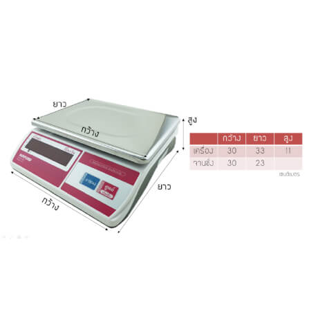 เครื่องชั่งน้ำหนัก SUNFORD ACS-30-FE31_1